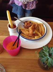 Fish goujons
